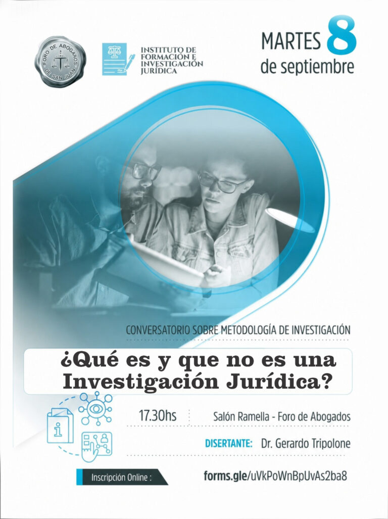 ¿Qué es y que no es una Investigación Jurídica?