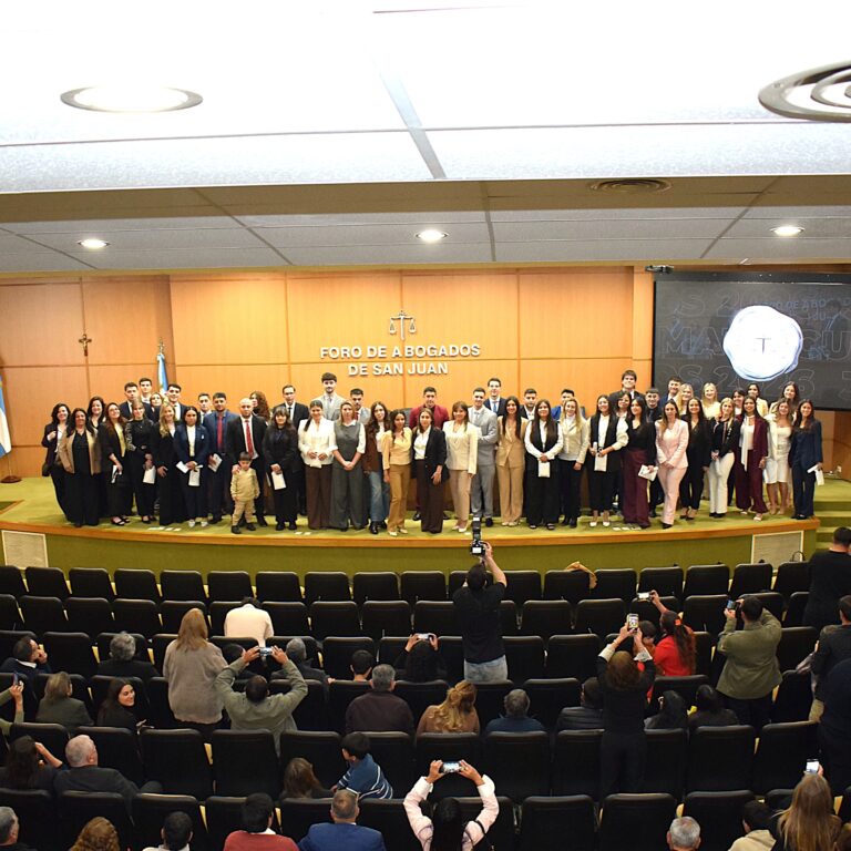 Nuevos profesionales se incorporaron a la matrícula del Foro de Abogados