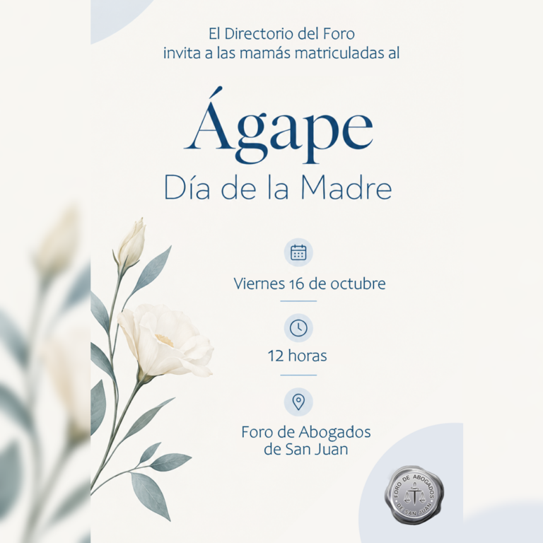 16/11: AGAPE DÍA DE LA MADRE